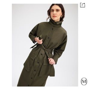 G. Label Joshua Parka in Army Green, XS